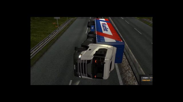 ПЕРЕВЕРНУЛСЯ ПЕРЕД ПУНКТОМ НАЗНАЧЕНИЯ В ЕТС 2. Угар, минус деньги смотреть онлайн