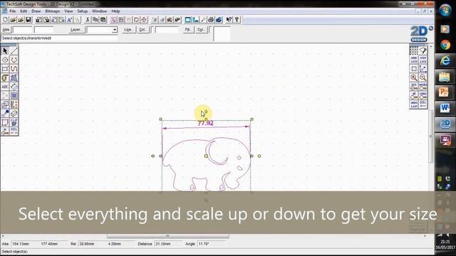 2D Design - How to use the Measurement Tool and Scale your Drawing (Clock Project) смотреть онлайн