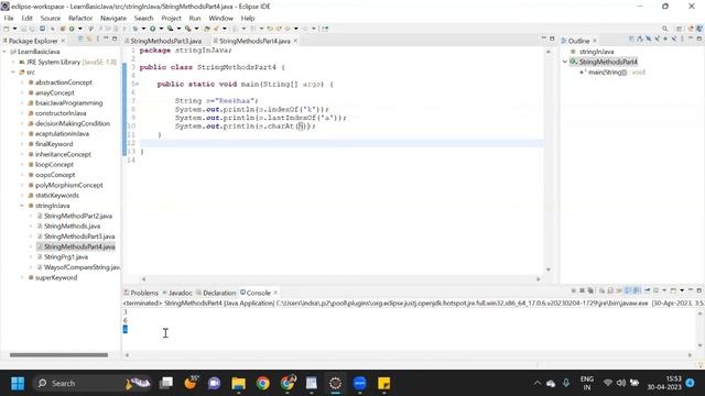 Session- 17 | String Methods in Java | Replacing characters in String | toLowerCase(), toUpperCase( смотреть онлайн