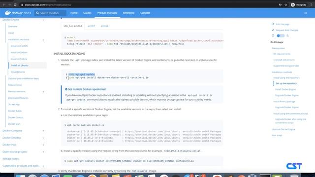 Installing Docker in Ubuntu смотреть онлайн