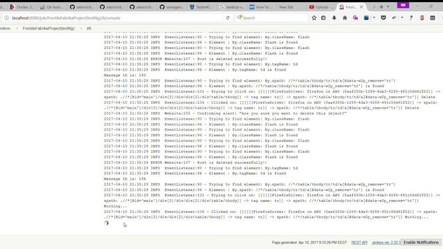TestNgProject sample + Allure framework in Jenkins смотреть онлайн