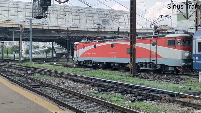 Trenuri mascate în Gara de Nord București (IR 1929, R 5007, IR 1636) 12.07.2021 смотреть онлайн