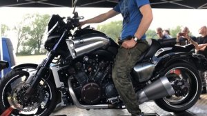 YAMAHA V-MAX 1700 - 183 KM na wale - hamownia