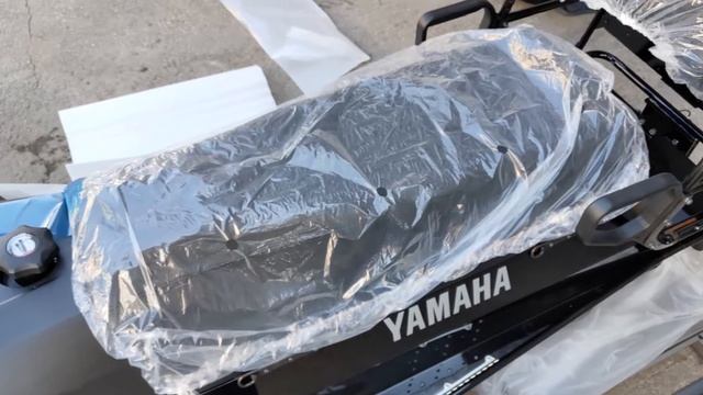 Распаковка снегохода Yamaha VK540 V
