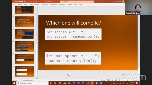 ACM General Meeting: Learning about Rust смотреть онлайн