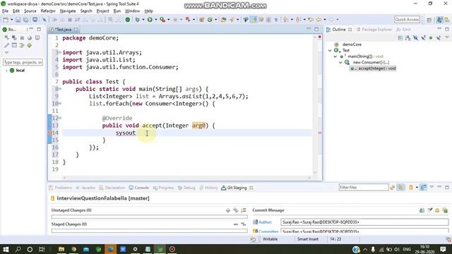 Java 8 Lambda Basics 22 - The foreach iteration смотреть онлайн