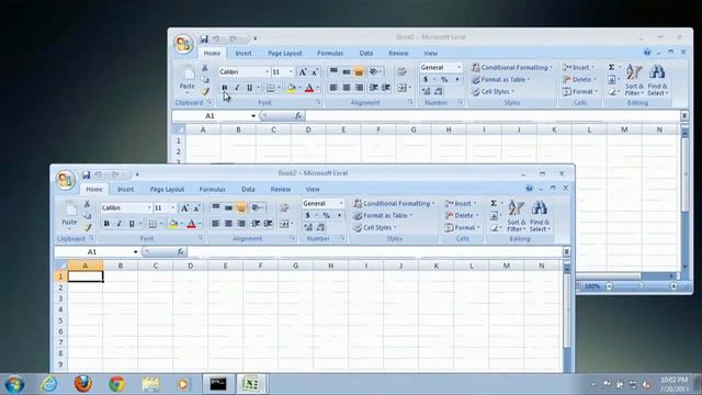 How to Open Multiple Sessions of Excel in Windows 7 : Windows 7 & More смотреть онлайн