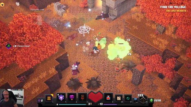 MC Dungeons EP7 - Pumpkin Pastures - The Re-Do смотреть онлайн