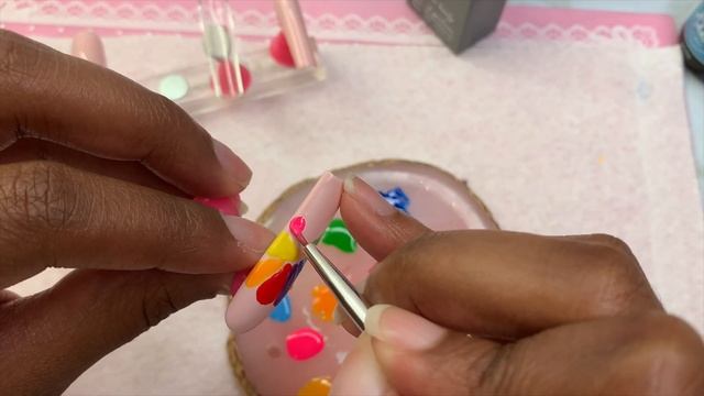 Nanilo Rainbow Gel Polish Set | Takashi "Happy Flower" Nail Art | Easy Nail Designs смотреть онлайн