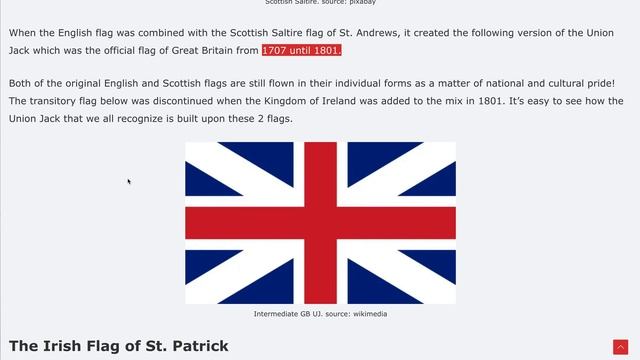 A History Of The Union Jack Flag of England (Explained!) смотреть онлайн