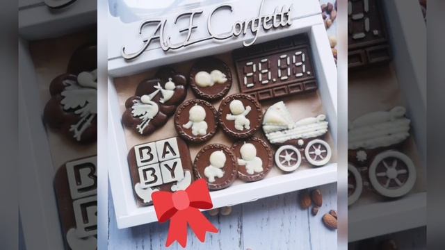 Подарки на рождение малыша дарят #шокооткрытка #деньрождения #оригинальныйподарок смотреть онлайн