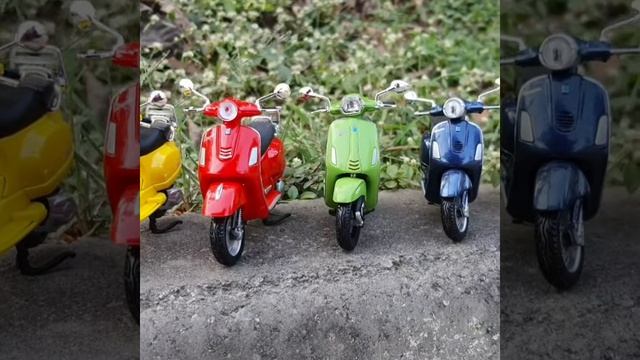 Vespa Miniature Scooter | Miniature Bike Model | Miniature Bike Collection | Miniature Bike Unboxing