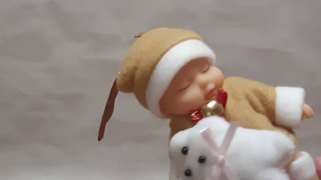 Пупс оленёнок в шаре / болтовня о куклах // Sleeping doll surprise ball смотреть онлайн