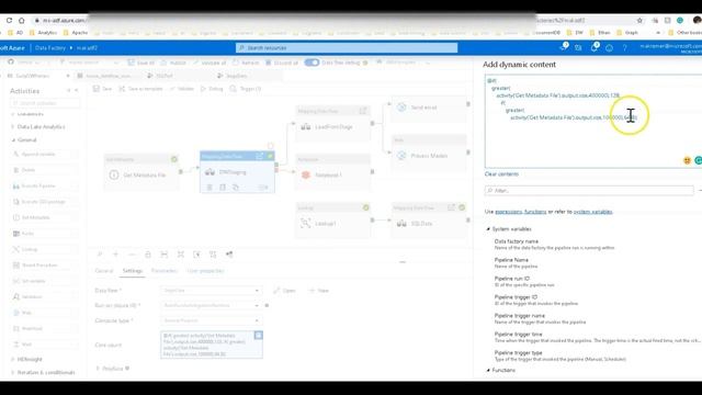 ADF Dynamic Data Flow Compute Sizing смотреть онлайн