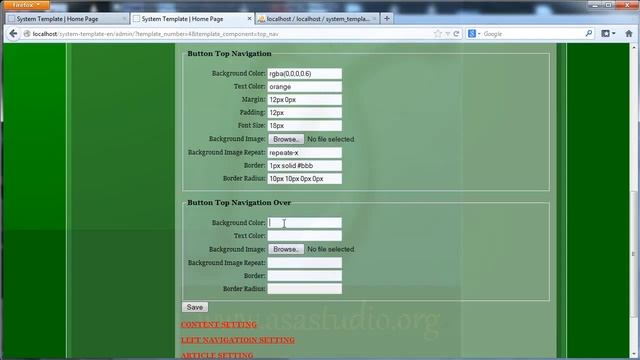 Create Template System, 33, Top Navigation Button Over, PHP, MySQL, CSS Tutorial Series смотреть онлайн