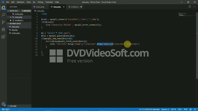 HOW TO GET THE DATA FROM DATABASE BY USING PHP |PHP CODE FOR GETTING DATA FROM DATABASE | RK JAVA смотреть онлайн