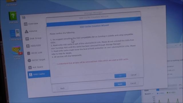 Synology Diskstation SSD Cache, Part 3 смотреть онлайн