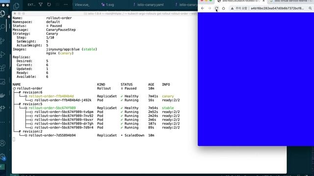 argo rollout with istio смотреть онлайн