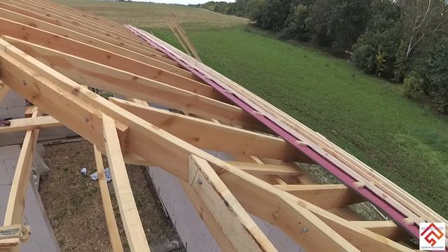 Монтаж стропильной системы на четырехскатной кровле смотреть онлайн