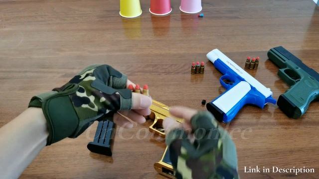 Top 5 Shell Ejection Soft Bullet Pistol Toy Gun 2022 смотреть онлайн