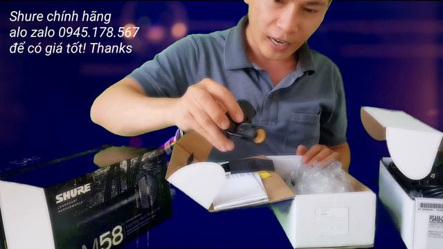 Shure SM58 chính hãng | Cây micro huyền thoại dành cho karaoke và hát live смотреть онлайн