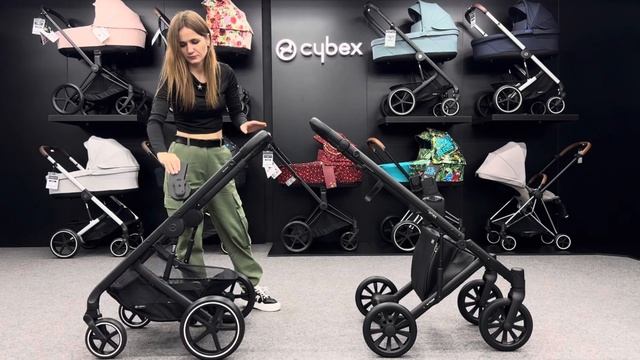 Сравнение детских колясок Cybex Balios 2023 и Anex E-type