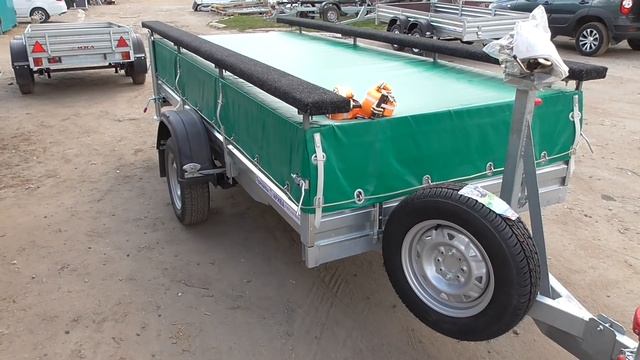 Универсальный прицеп МЗСА 817711. Для лодки ПВХ и снегохода. ЦЛП АРИВА. смотреть онлайн