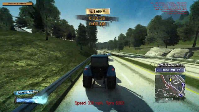 Burnout Paradise Remastered: W. Lake 20.80 (Farm Tract) смотреть онлайн