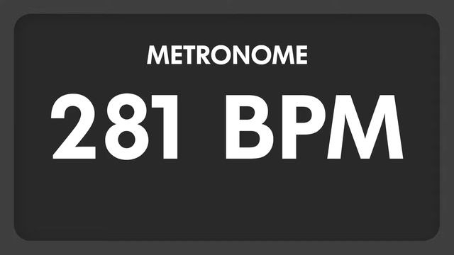 281 BPM - Metronome смотреть онлайн