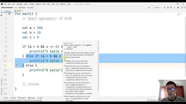 Kotlin dasturlash tili | 8-dars: Shart operatori: if else смотреть онлайн