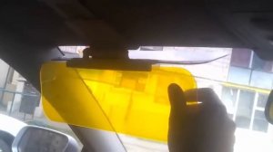 Солнцезащитный и антибликовый КОЗЫРЕК для автомобиля. Новинка года HD Vision Visor