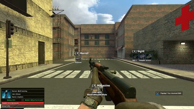 Barret 50 cal shooting garrys mod смотреть онлайн