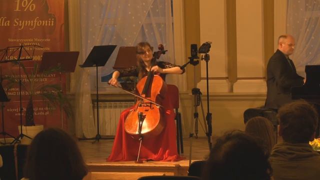 G. Cassado "Requiebros" - Karolina Kocyła - wiolonczela, akompaniator - S. Cierpik смотреть онлайн