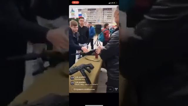 Айрат Гибатдинов о выставке оружия в Заволжье смотреть онлайн