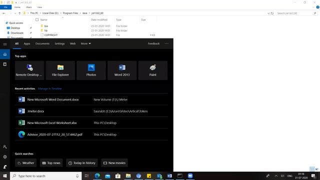Not able to find Java executable or version. Please check your Java installation - Jmeter run Error смотреть онлайн