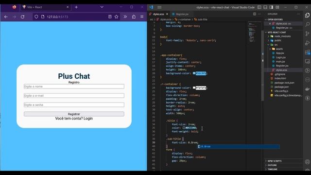 Login e Rigistro com Vite e React смотреть онлайн