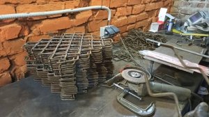 Сварка монастырской решетки своими руками. Собираю элементы решетки для забора из профнастила.