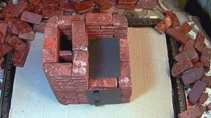 Двух колпаковая печь с плитой .Порядовка в печном конструкторе