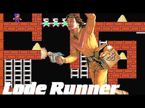 Lode Runner: прохождение одной из лучших игр на NES смотреть онлайн