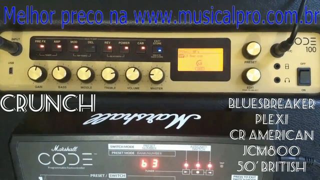 Marshall CODE 100 смотреть онлайн
