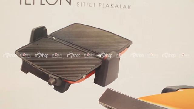 Panini sandwich maker en acier 6 pièces Rouge - 1800 Watts - Blue House BH446SP смотреть онлайн