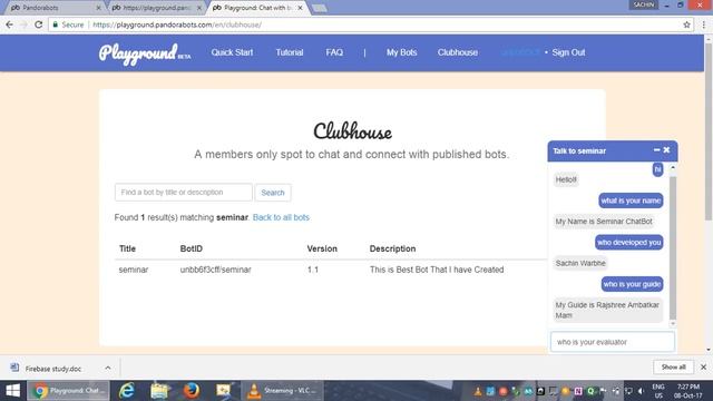Chatbot using AIML смотреть онлайн