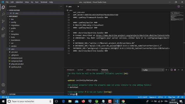 Gestion Cabinet Médical Front Angular11 avec Api Symfony 5 Rest ( Part 1) смотреть онлайн