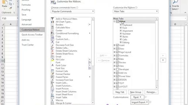 Enable Developer Tab On Ribbon in Excel 2016 смотреть онлайн