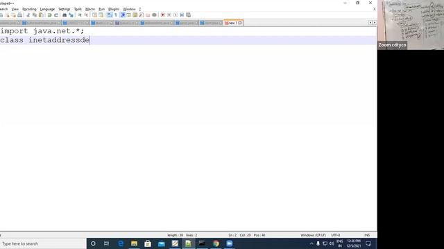 MSBTE Lecture: InetAddress Class, TCP/IP Sockets смотреть онлайн