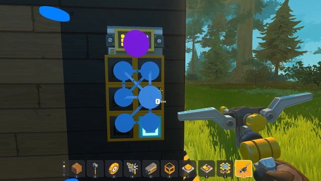 How to build a Two-Way Door using a logic gate in Scrap Mechanic смотреть онлайн