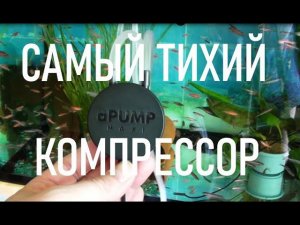 Самый тихий компрессор для аквариума. Бесшумный аквариумный воздушный компрессор aPUMP MAXI