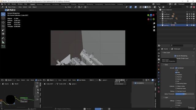 Developing And Industrial Concept Art - Часть 29 - Render Settings