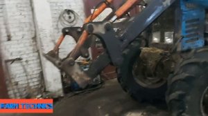 Честный отзыв о фронтальном погрузчике FRONTLIFT, на трактор МТЗ