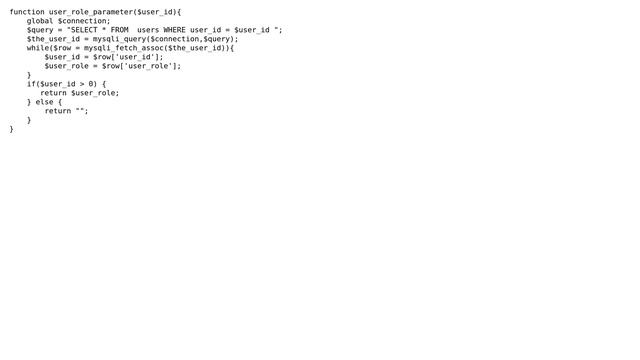 Wordpress: get user role. parameter id return type string смотреть онлайн